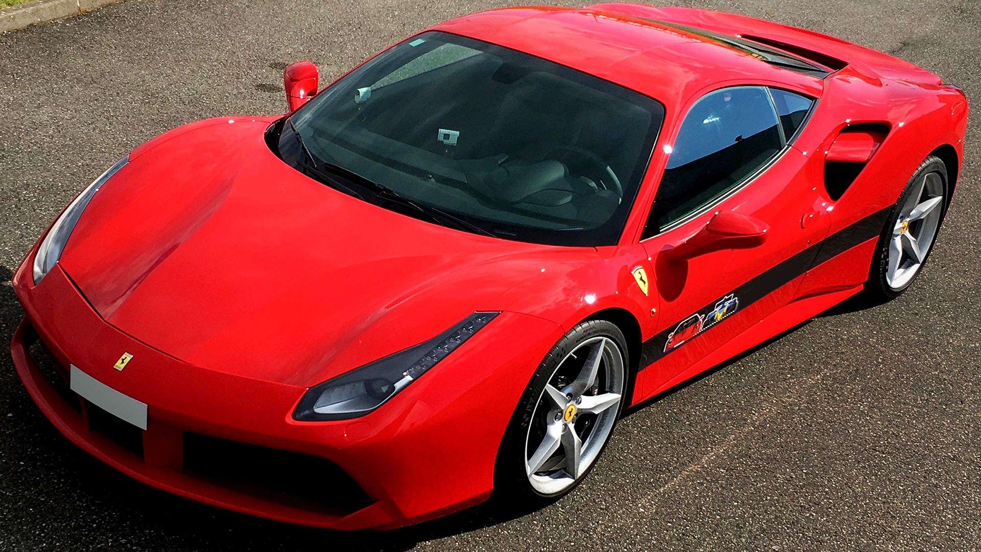 Ferrari fahren Bergstrasse im Elsass (6km)