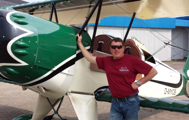 Doppeldecker Rundflug Weiden in der Ober...