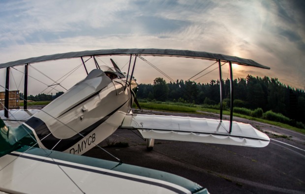 Doppeldecker Rundflug Weiden in der Ober...