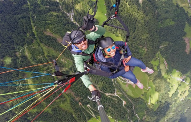 Gleitschirm Tandemflug Mayrhofen Oberös...
