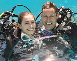 Tauchschnupperkurs im Pool München