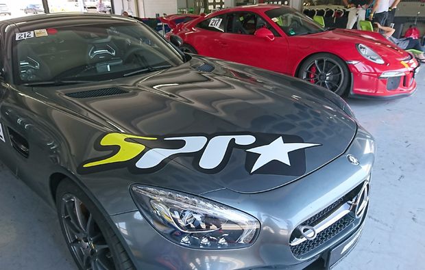 Renntaxi GT3 vs AMG GT-S (6 Rdn) Nürburgring - Adrenalin Duell GT3 gegen AMG