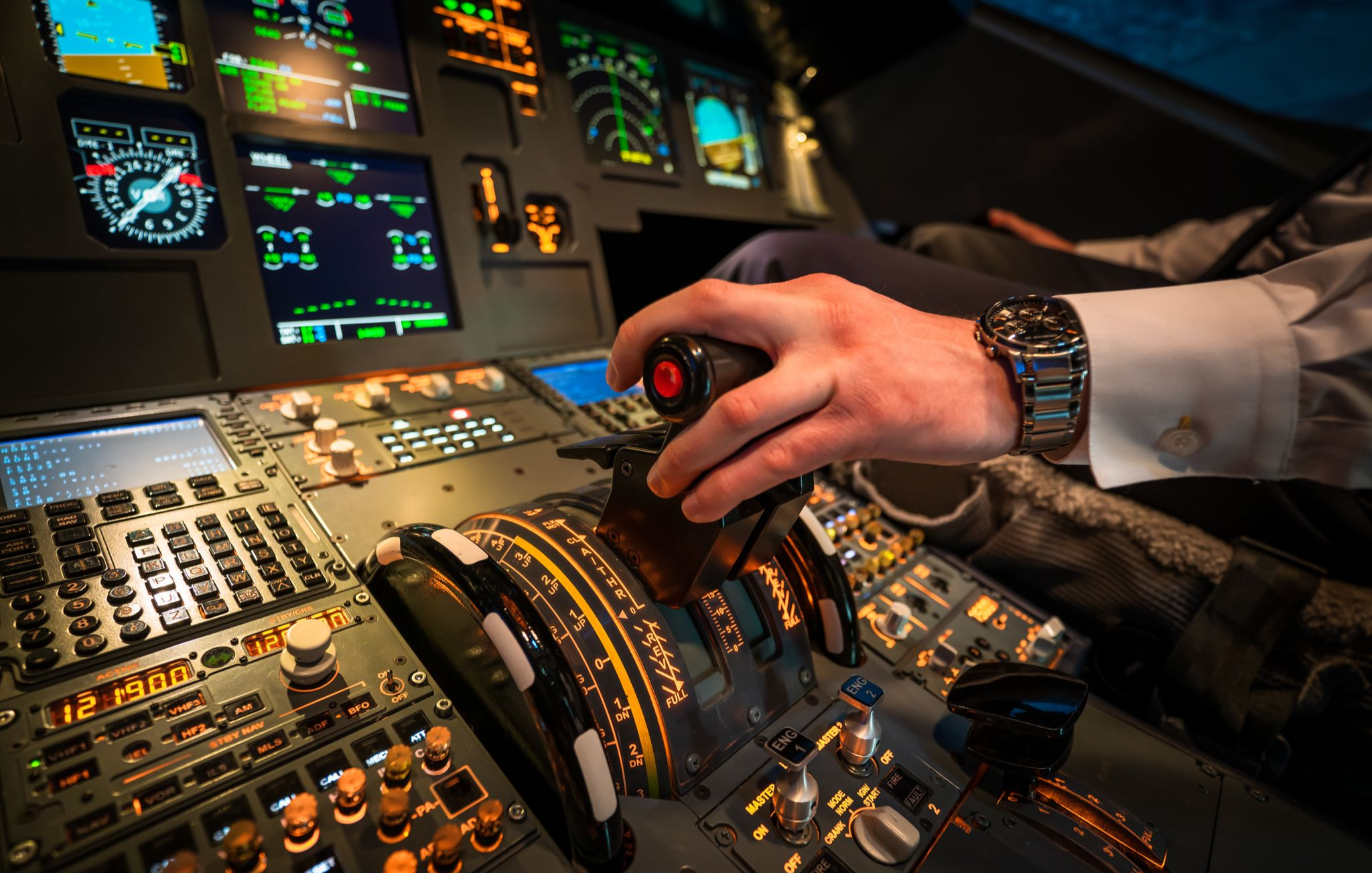 Flugsimulator A320 Frankfurt am Main (60 Min.)