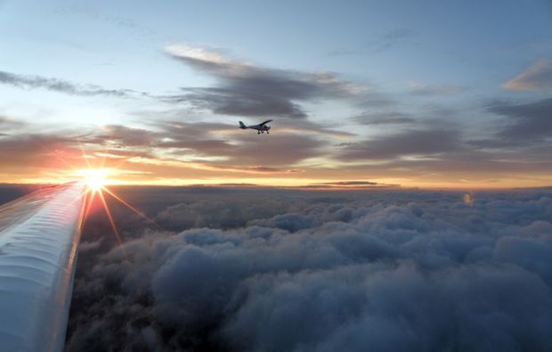 Flugzeug-Rundflug Schöngleina (60 Min.)...