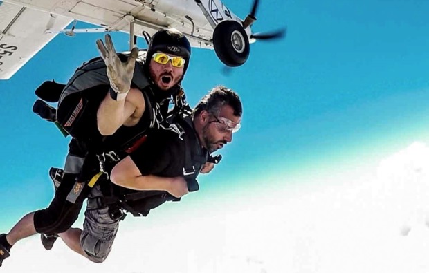 Fallschirm Tandemsprung Bovec...