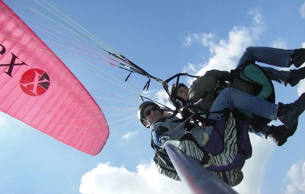 Gleitschirm Tandemflug Waldkirch Baden-W... Gleitschirm Tandemflug Waldkirch Baden-W...