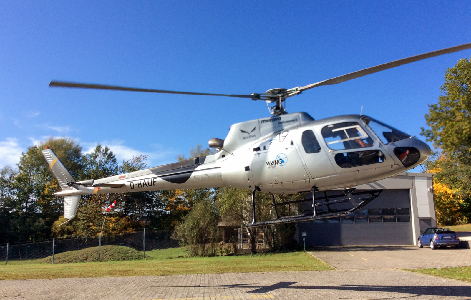 Hubschrauber-Rundflug Berngau (20 Min.)