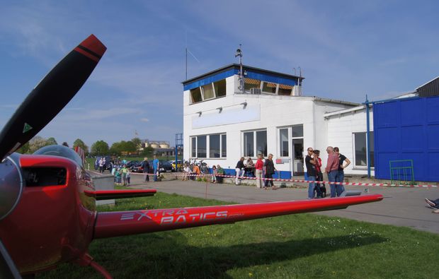 Flugzeug selber fliegen Würselen in Würselen- Flugzeug selber fliegen Würselen in Würselen-