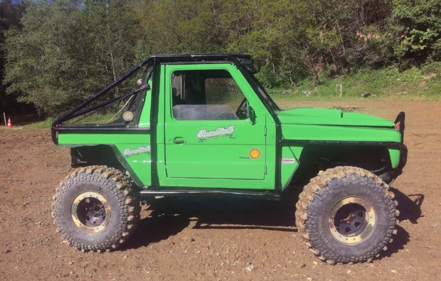 Mercedes Puch G offroad fahren in Voitsberg