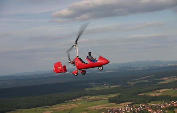 Tragschrauber selber fliegen Schwandorf (30 Min.) Tragschrauber selber fliegen Schwandorf (30 Min.)
