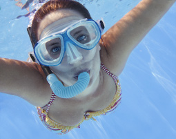 Tauchkurs Schnorchelkurs im Pool Taufkirchen Inn Foto 2