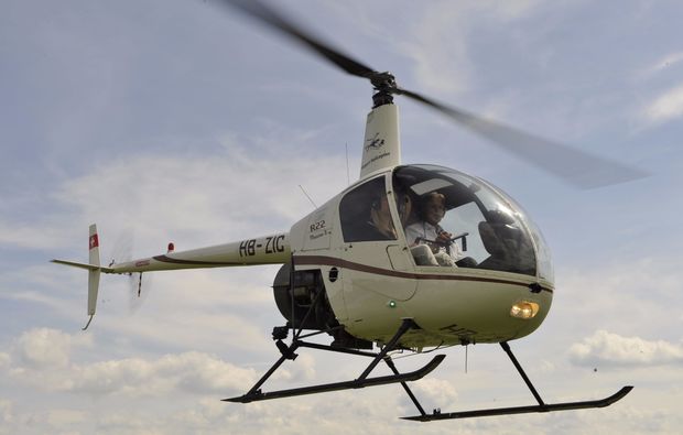 Helikopterflug über Luzern in Neudorf