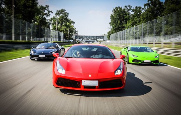 Ferrari 488 GTB fahren Red Bull Ring (1 Rd.) Ferrari 488 GTB fahren Red Bull Ring (1 Rd.)