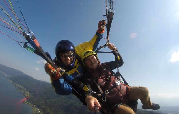 Gleitschirm Tandemflug Bodensdorf für 2 (Sommer)