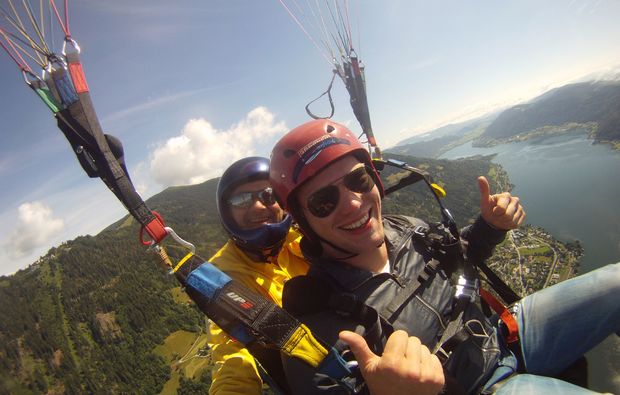 Gleitschirm Tandemflug Bodensdorf für 2 (Sommer)