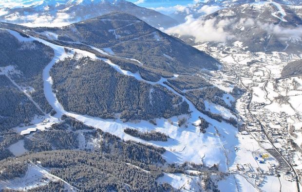 Gleitschirm Tandemflug Bodensdorf für 2 (Winter)
