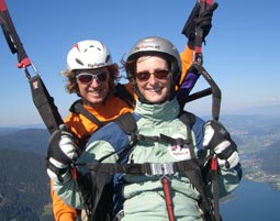 Gleitschirm Tandemflug Annenheim in Tref... Gleitschirm Tandemflug Annenheim in Tref...