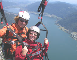 Gleitschirm Tandemflug Annenheim in Tref... Gleitschirm Tandemflug Annenheim in Tref...