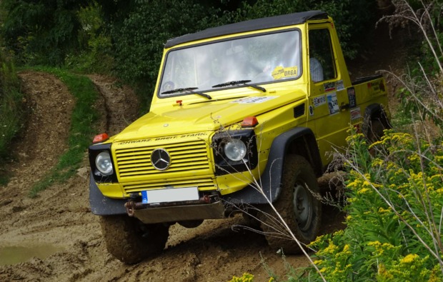Geländewagen Offroad fahren Großmehring (Mercedes G) Geländewagen Offroad fahren Großmehring (Mercedes G)