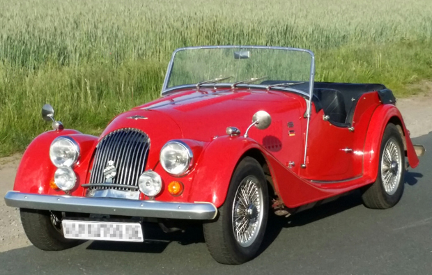 Oldtimer fahren in Hannover im Morgan 4 4 (1 Tag)