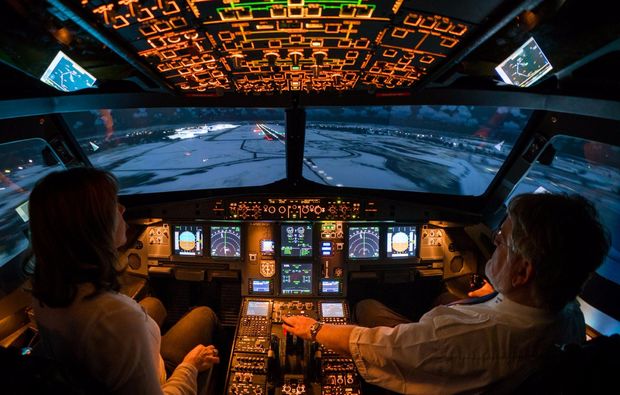 Flugsimulator Airbus A320 Dresden (45 Min.)
