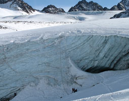 Eisklettern und Eiskletterkurs für Einsteiger Mandarfen