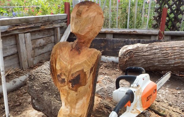 Bildhauer-Workshop mit der Kettensäge Ettlingen