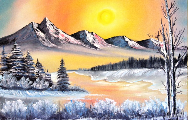 Bob Ross Malkurs Teising