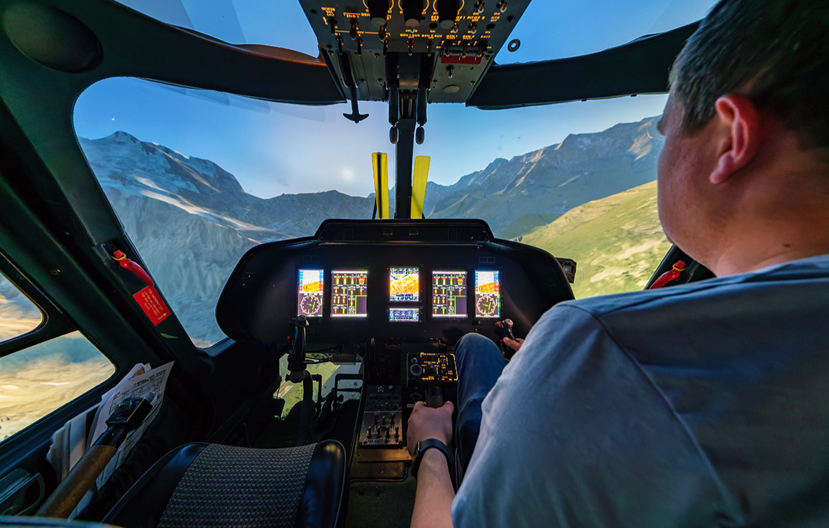 Hubschrauber-Simulator Durmersheim