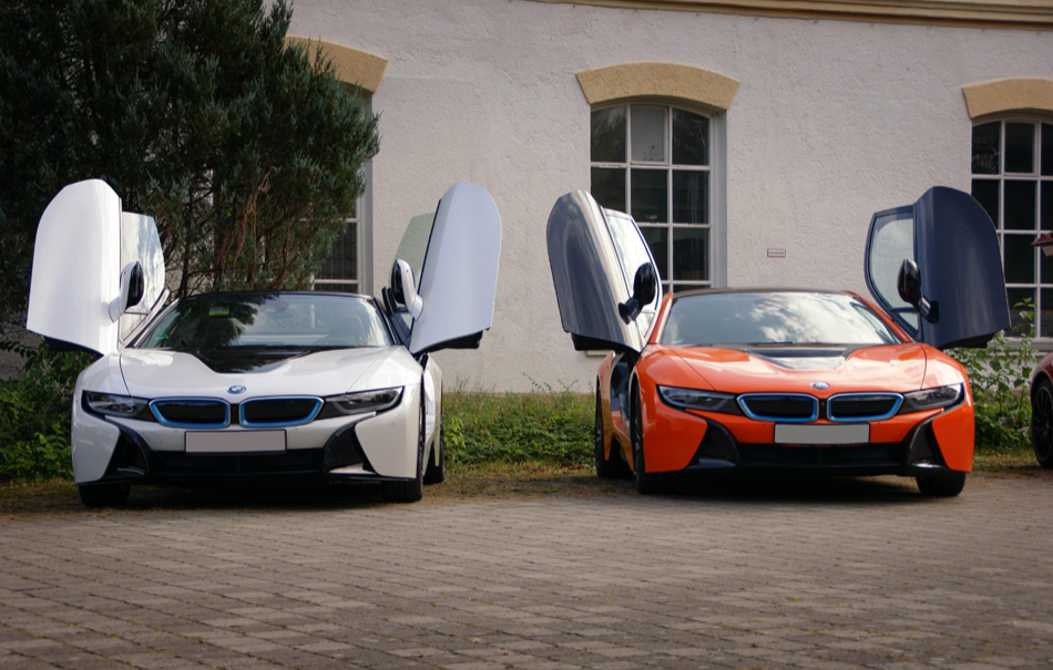 BMW i8 mieten Gundelfinden an der Donau in Gundelfingen an der Donau