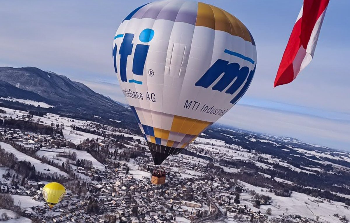 Fallschirm Tandemsprung aus Ballon Bad K...