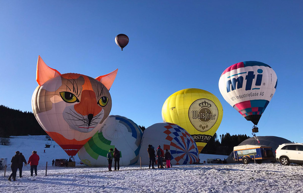 Fallschirm Tandemsprung aus Ballon Bad K...
