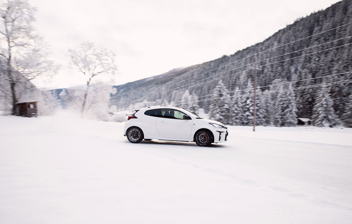 Toyota GR Yaris Winter Schnupper-Drift Goldeck
