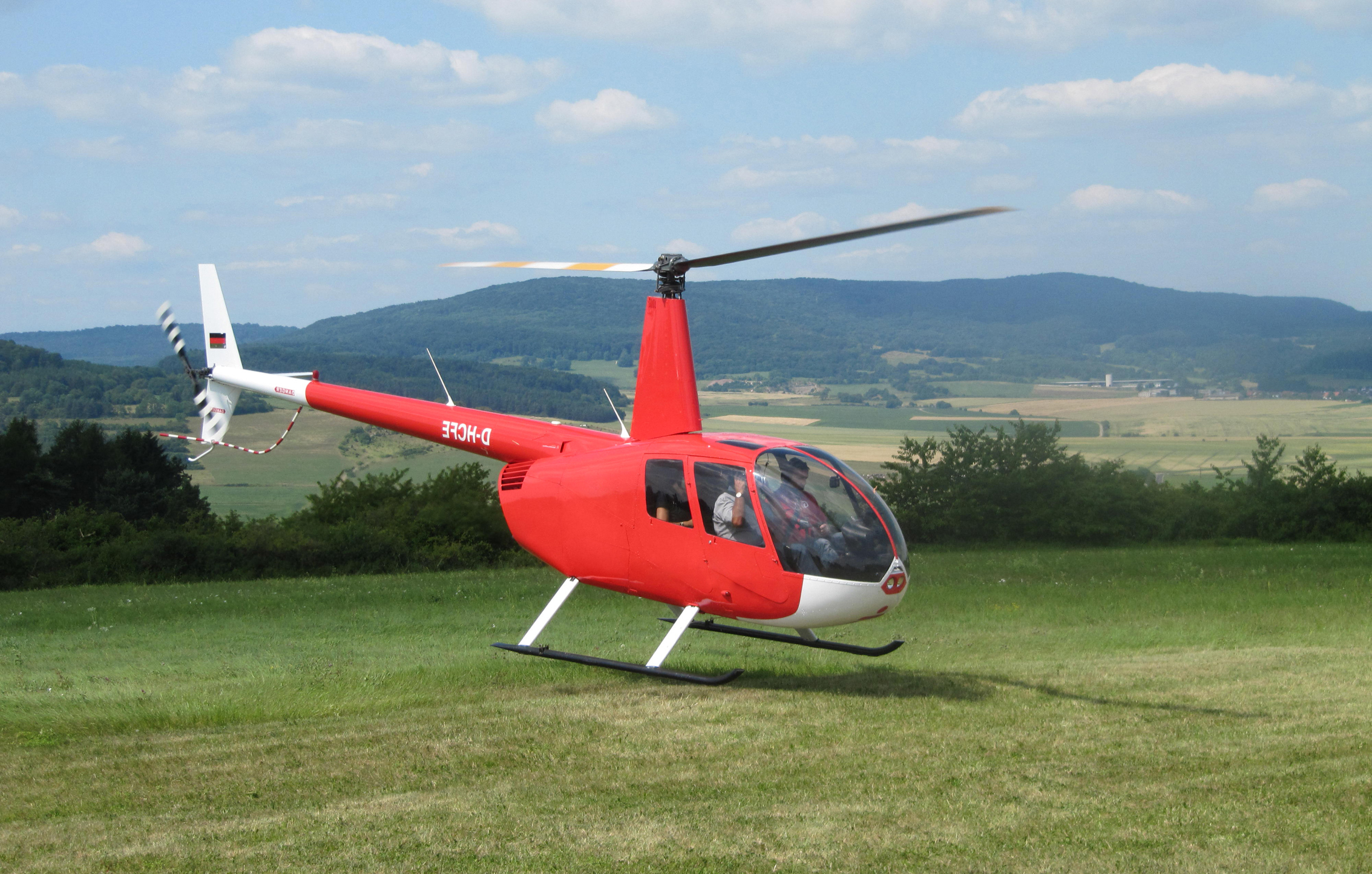 Hubschrauber selber fliegen Speichersdorf (20 Min.)