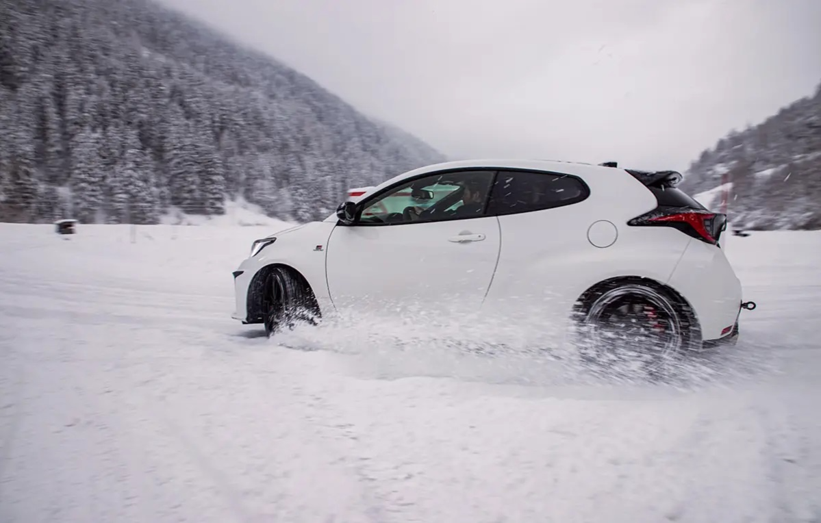 Toyota GR Yaris Winter Drift Training Saalfelden Toyota GR Yaris Winter Drift Training Saalfelden