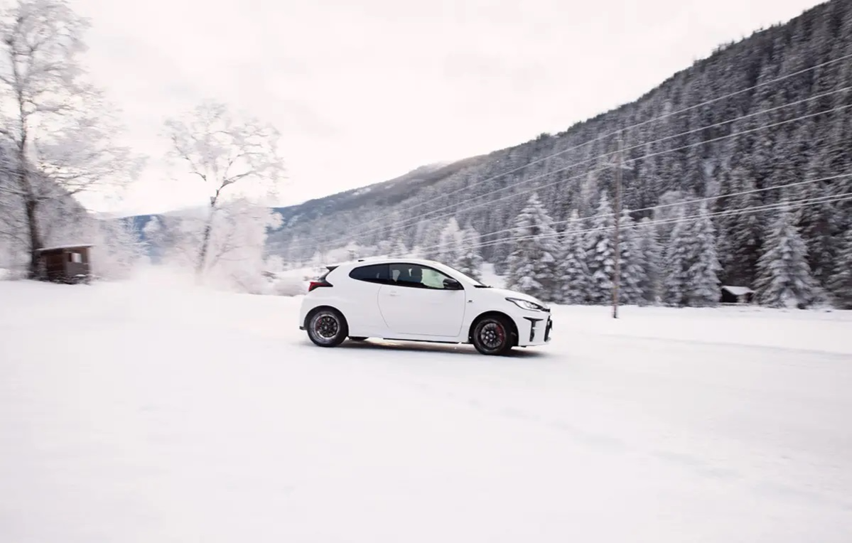 Toyota GR Yaris Winter Drift Training Saalfelden Toyota GR Yaris Winter Drift Training Saalfelden