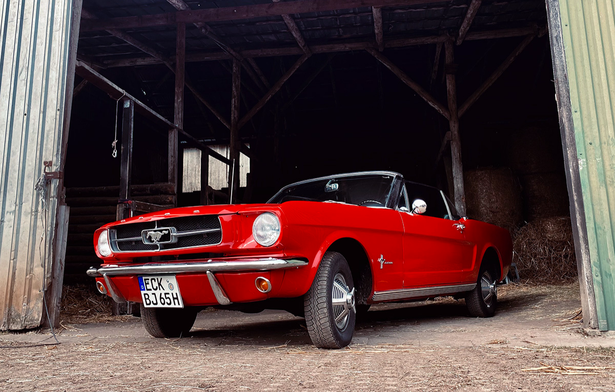 Ford Mustang Oldtimer Tagestour Wickede