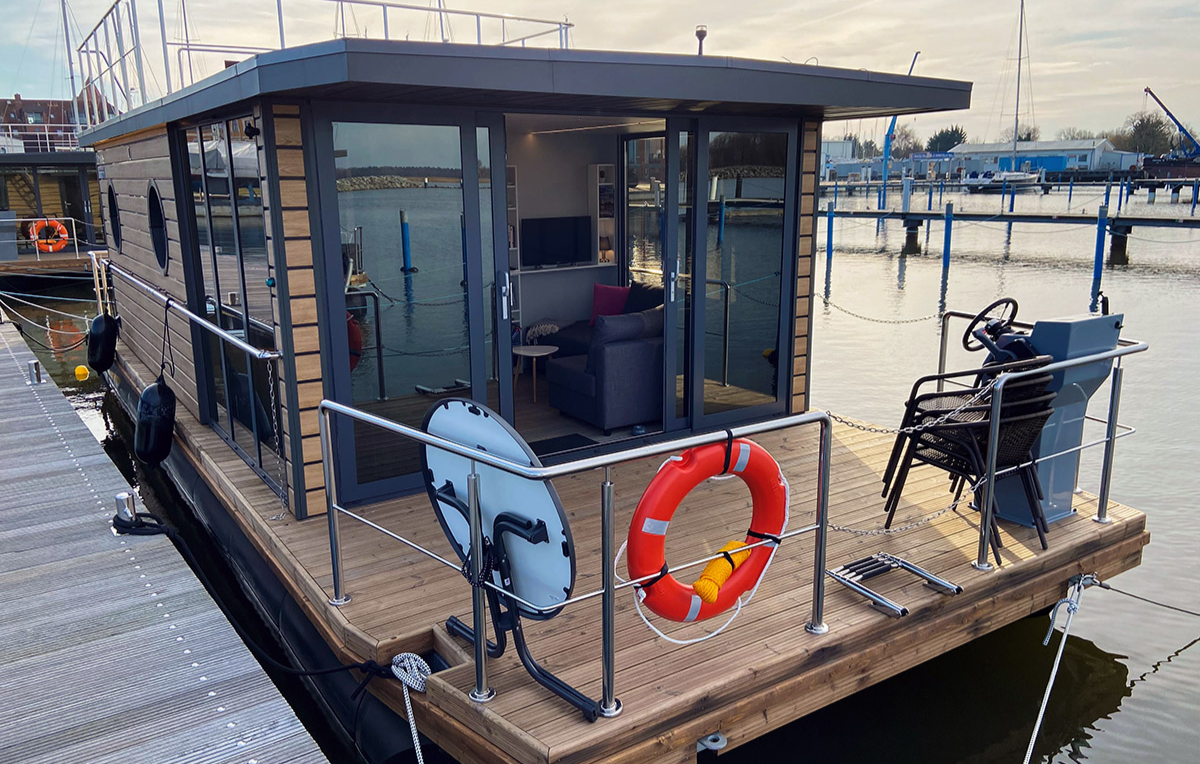 Hausboot Übernachtung Barth für 4 (4 Nächte)