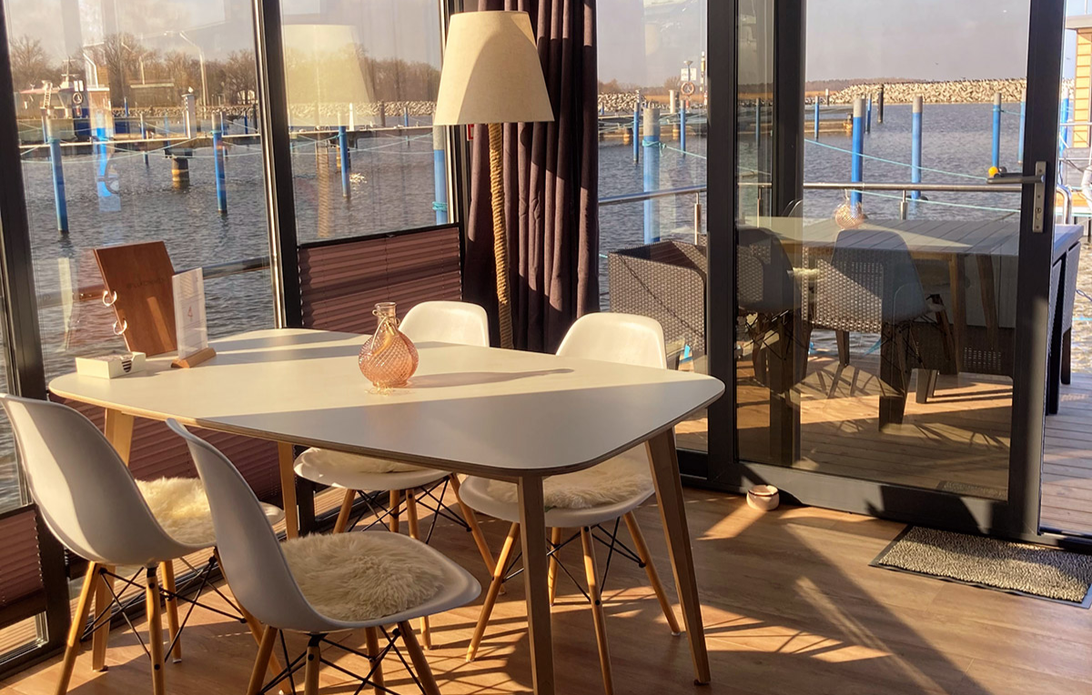 Hausboot Übernachtung mit Sauna Barth für 4 (2 Nächte)
