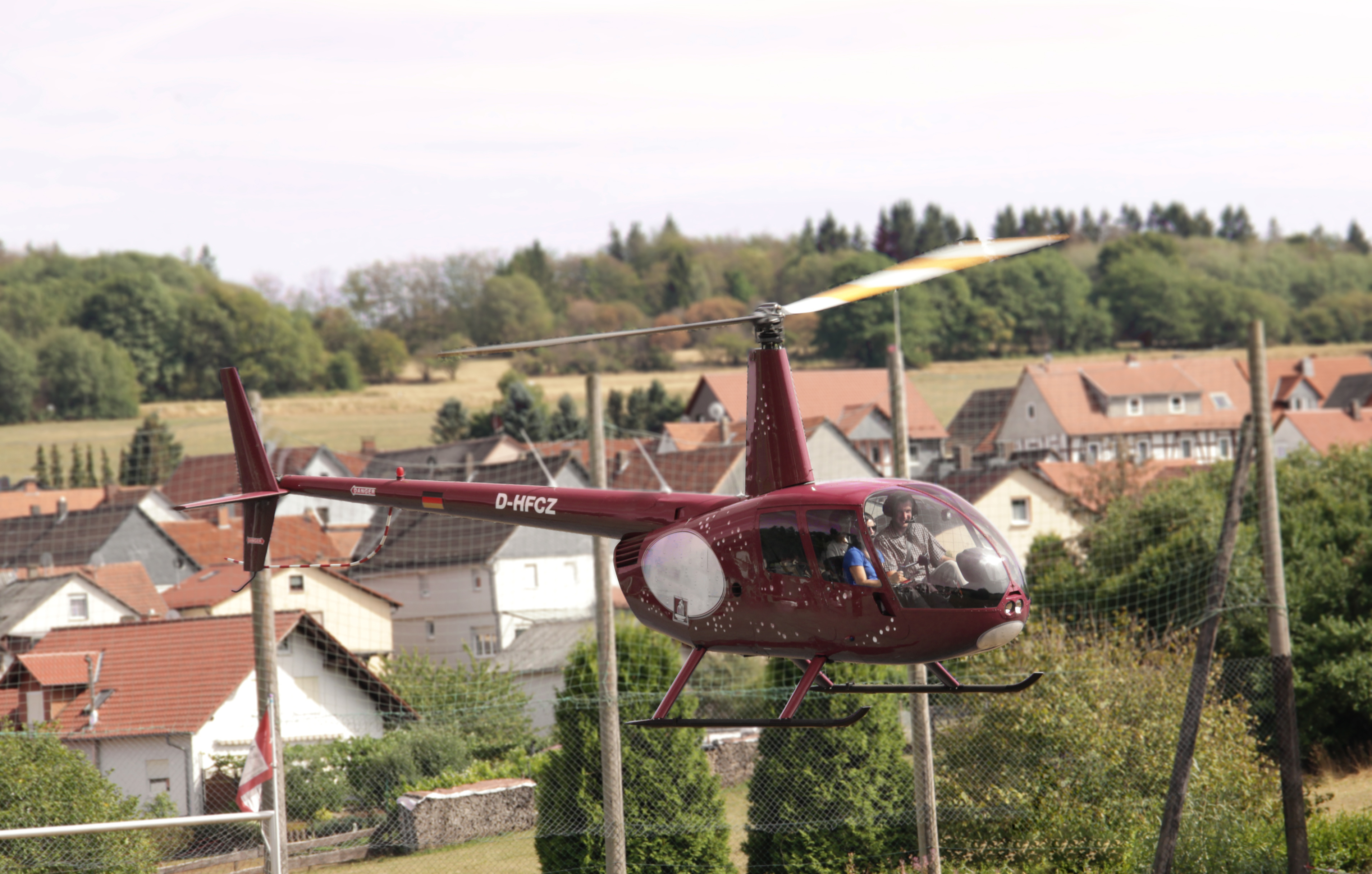 Hubschrauber selber fliegen Giebelstadt (30 Min.)