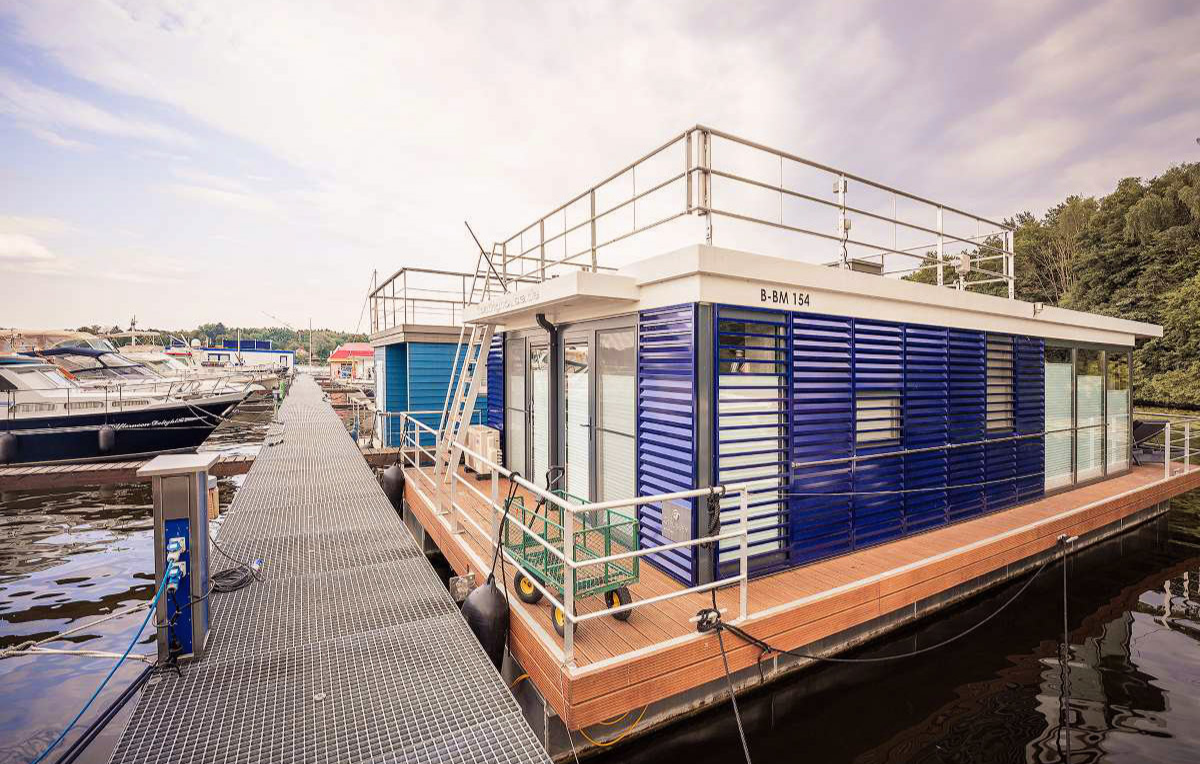 Kurzurlaub Floatinghouse Weserbergland für 4 (2 Nächte) in Höxter