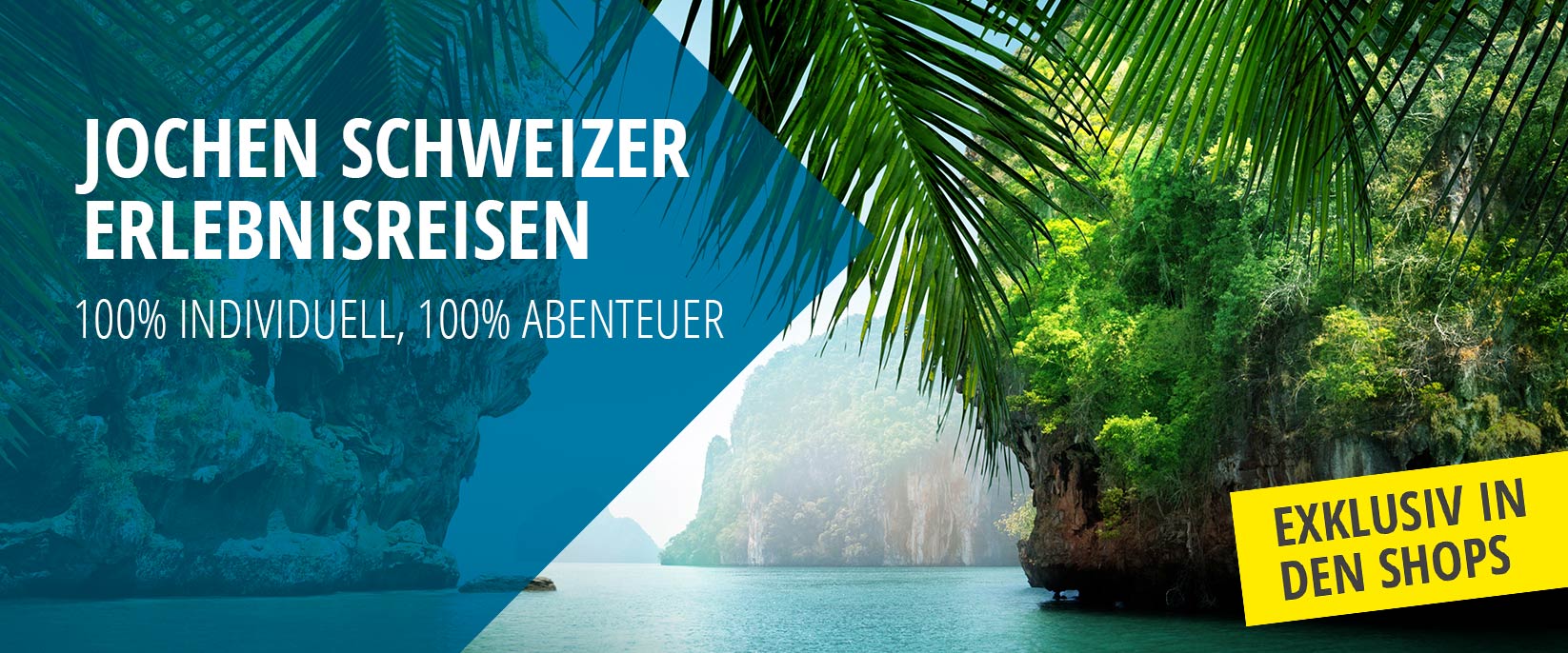 Erlebnisreisen - exklusives Angebot der Jochen Schweizer Shops
