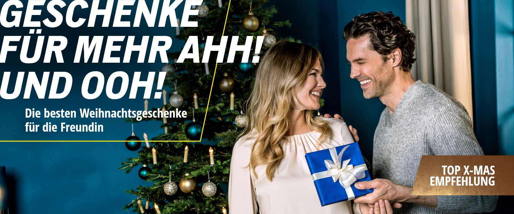 Weihnachtsgeschenke für die Freundin