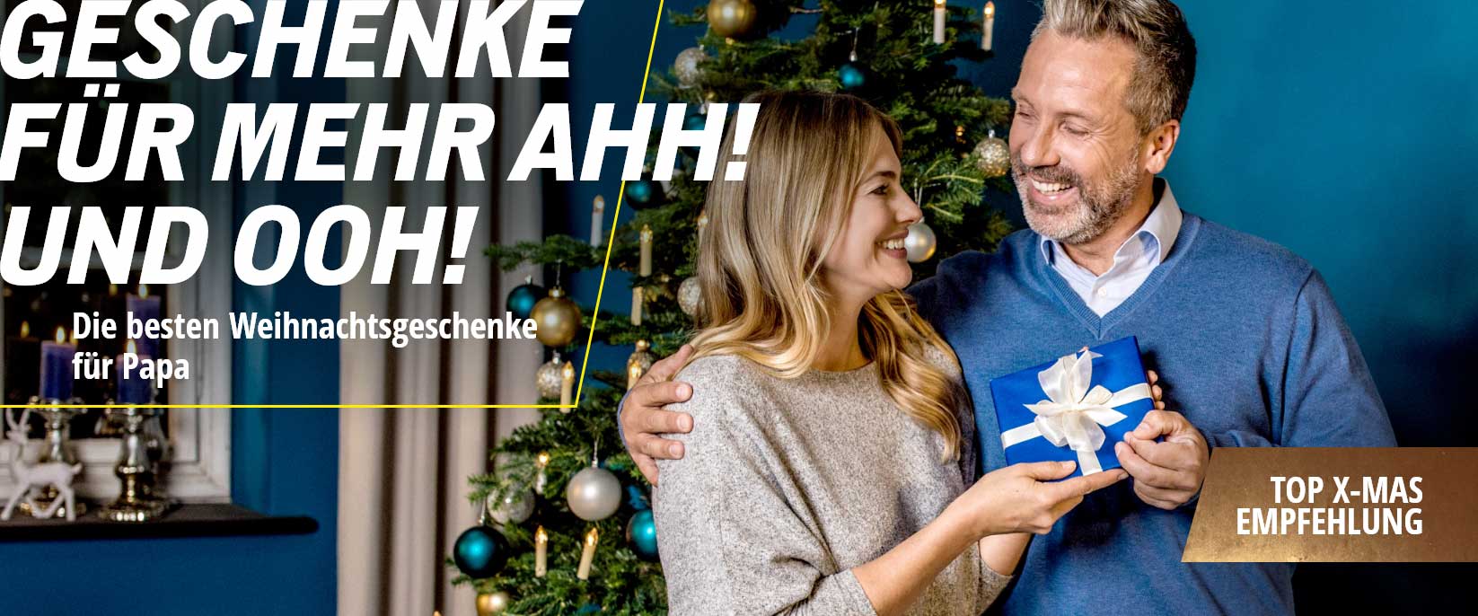 Weihnachtsgeschenke für Papa