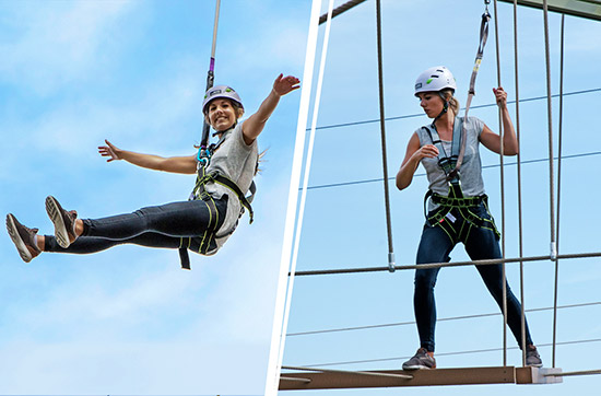 Hochseilgarten & Sky Jump - Arena München