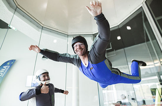 Bodyflying (10 Min.) für bis zu 5 in Berlin