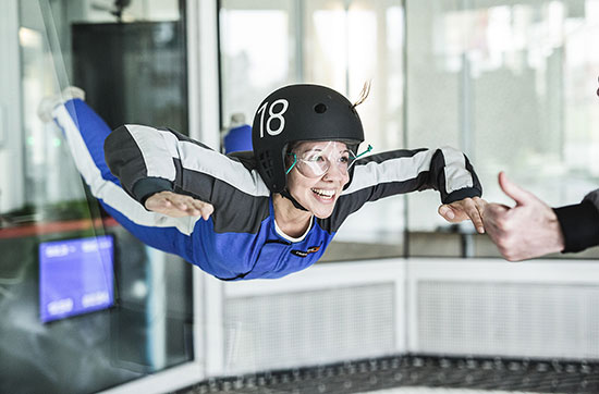 Städtetrip Berlin mit Bodyflying für 2 (2 Tage)