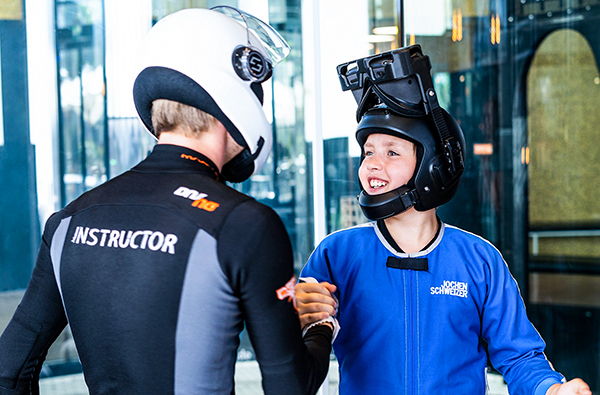 VR Bodyflying Weltraum für Kinder in Taufkirchen