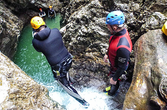 Canyoning Einsteigertour am Achensee