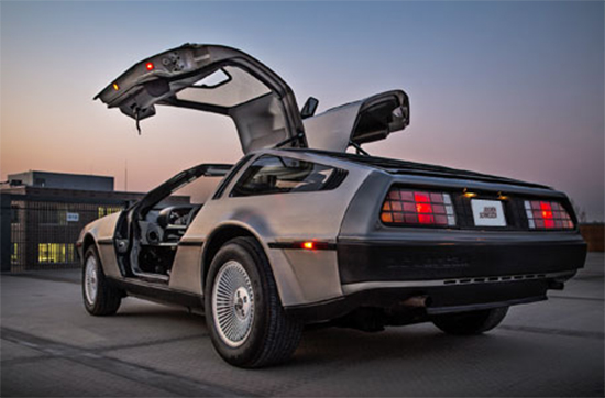 DeLorean Rundfahrt durch Dresd...